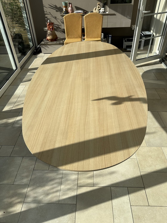 Image 1 of Modern oval dining table