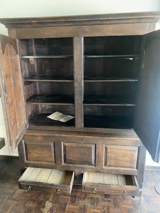 Image 1 of Antique Buffet Cabinet