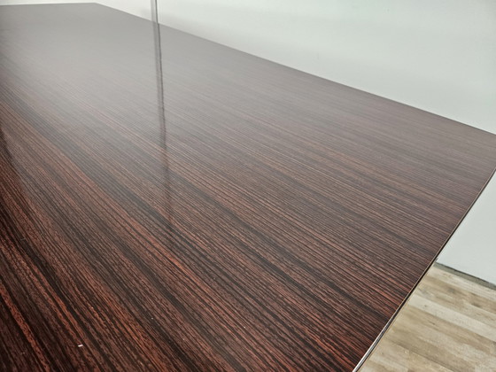 Image 1 of Mid Century Rosewood Laminate Dining Table