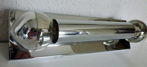 Doria Chrome Tube Wall Light