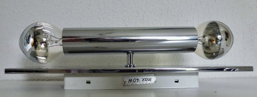 Doria Chrome Tube Wall Light