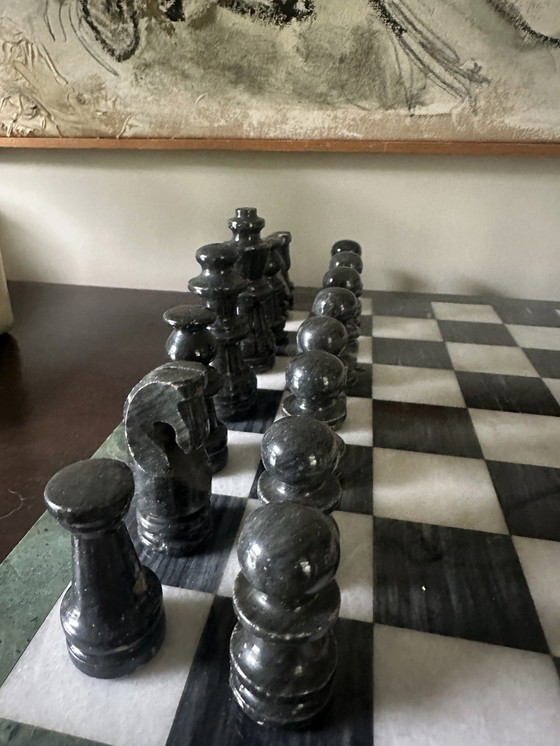 Image 1 of Marble chess set