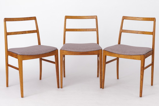 4x Arne Vodder Mod. 430 Dining Chairs, 1960s, by Sibast Mobler, Denmark