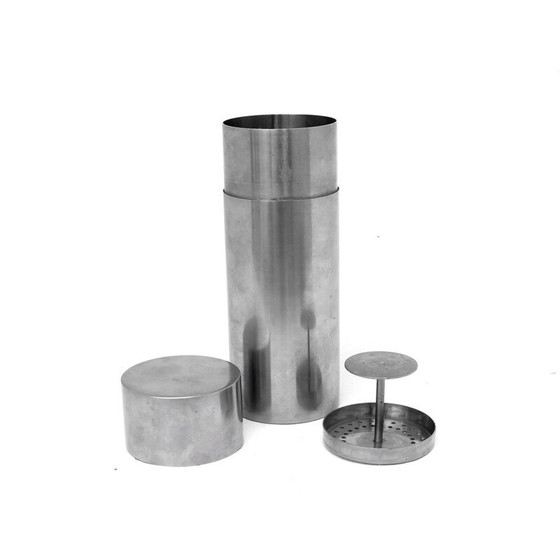 Image 1 of Vintage bar set Cylinda by Jacobsen Arne for Stelton, Denmark 1967