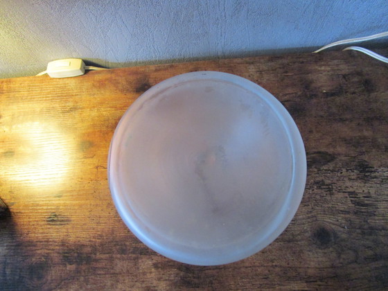 Image 1 of Bellissimo vaso vintage soffiato a mano, riccamente decorato.