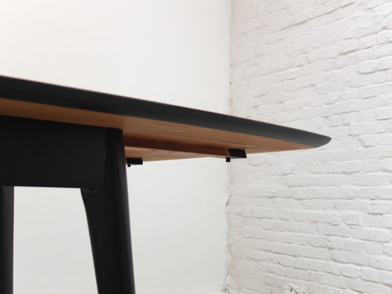 Image 1 of Extendable 'T1' Dining Table By Alfred Hendrickx For Belform, 1950S