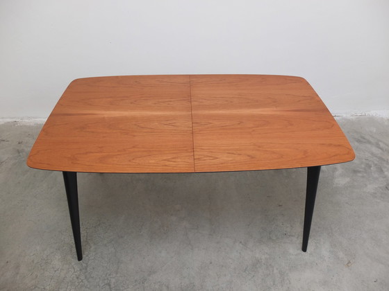 Image 1 of Extendable 'T1' Dining Table By Alfred Hendrickx For Belform, 1950S