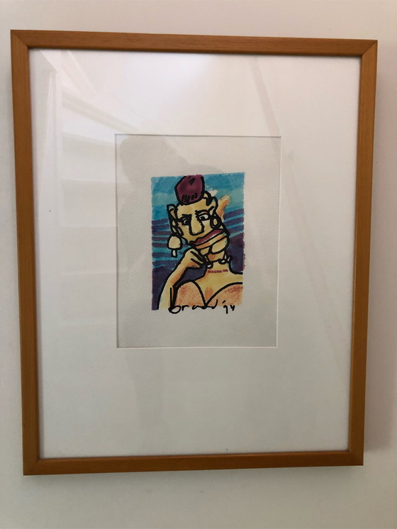 Image 1 of Herman Brood Lithograph