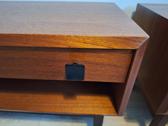 Image 1 of 2x Midcentury Nightstands