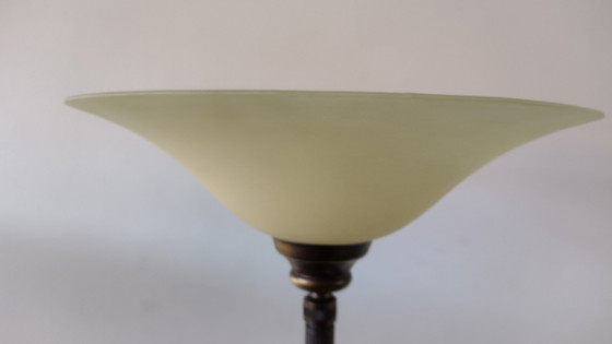 Image 1 of Minimalist Vintage Brass Floor Lamp
