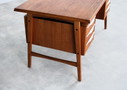Vintage Teak Danish Desk