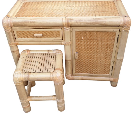 Image 1 of Bamboo dressing table