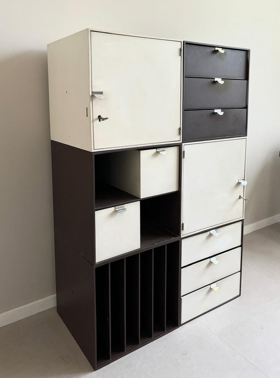 Image 1 of Vintage modular Palaset Palanox storage boxes by Treston Oy, Finland, 1972,