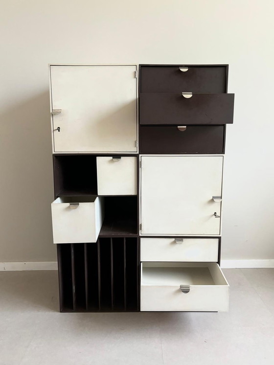 Image 1 of Vintage modular Palaset Palanox storage boxes by Treston Oy, Finland, 1972,