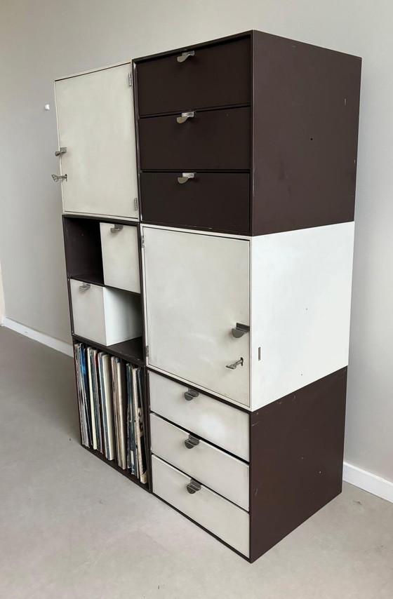 Image 1 of Vintage modular Palaset Palanox storage boxes by Treston Oy, Finland, 1972,