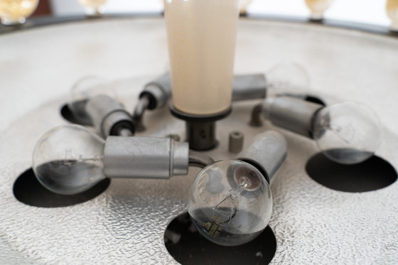 Image 1 of Lampadario a fiamma in vetro di Murano Elio di Marco Mencacci