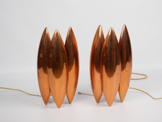 Image 1 of Danish Kastor Sconces By Jo Hammerborg For Fog & Morup, 1960S, Set Of 2