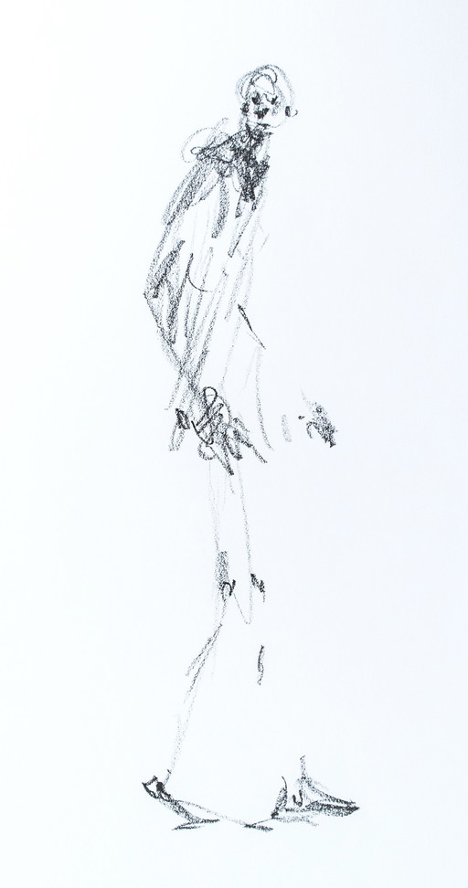 Alberto Giacometti: Lithograph 'Dessin II'