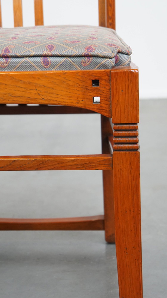 Image 1 of 2 sedie per sala da pranzo Schuitema dal design Art Nouveau