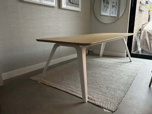 Design Dining Table 240 X 100 Puik Design Fold Table Oak White