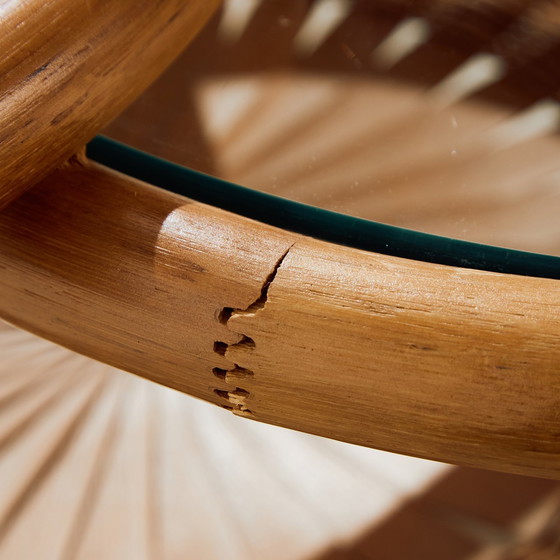 Image 1 of Mk10833 Italian Bamboo Coffee Table