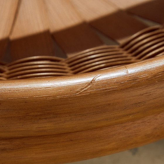 Image 1 of Mk10833 Italian Bamboo Coffee Table