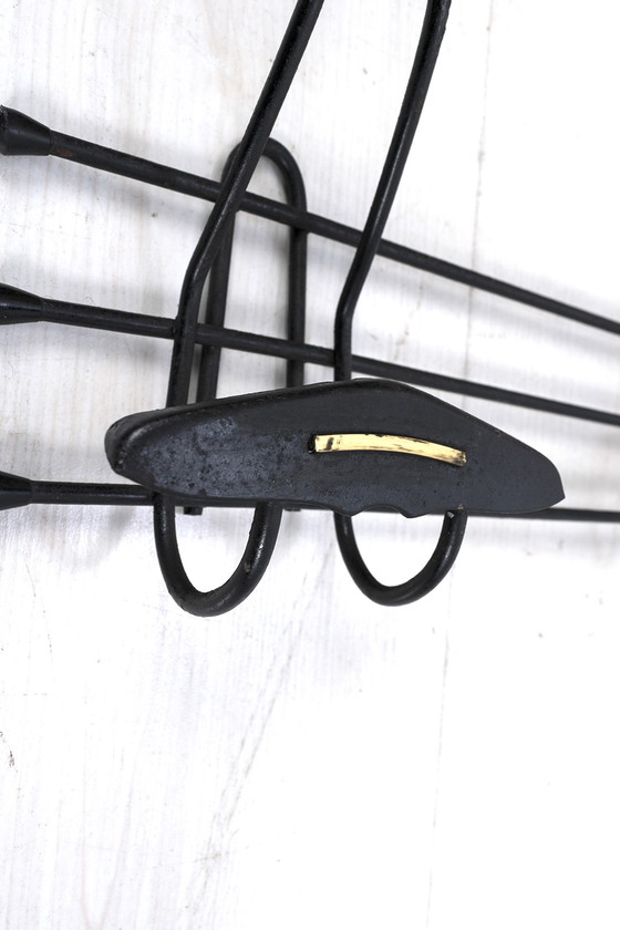 Image 1 of Wire coat rack