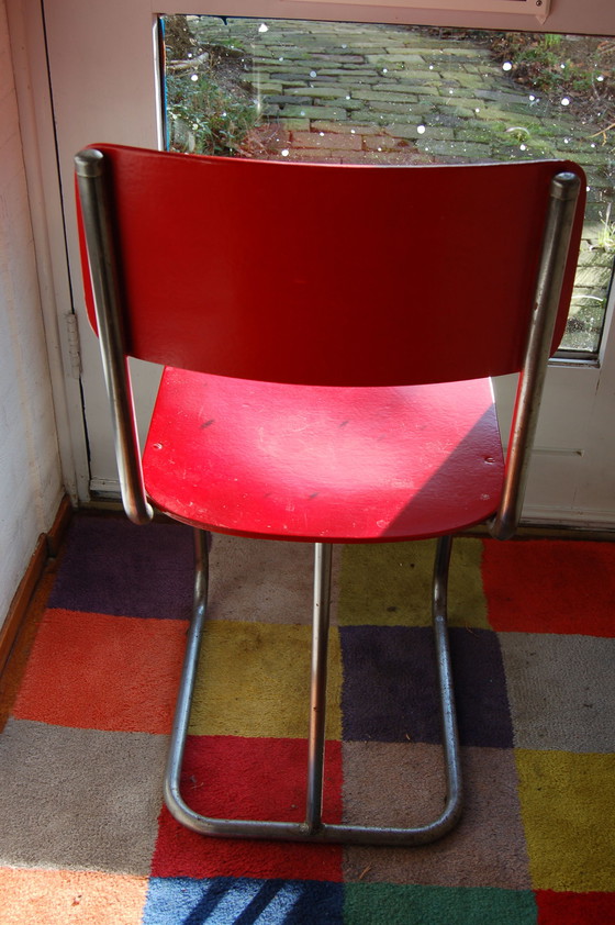 Image 1 of Gispen Tubular Chair