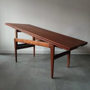 Vintage 'elevator' coffee table by Kai Kristiansen