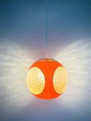 Lampada a sospensione vintage in stile UFO spaziale