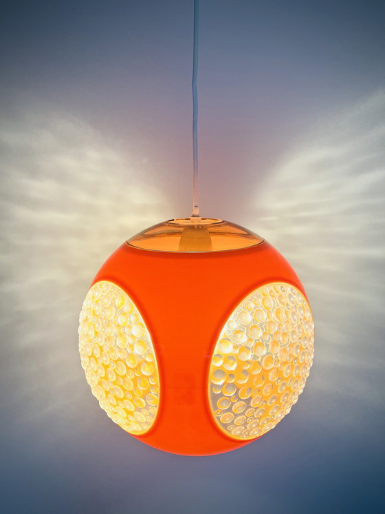 Image 1 of Lampada a sospensione vintage in stile UFO spaziale