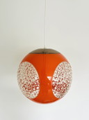Lampada a sospensione vintage in stile UFO spaziale