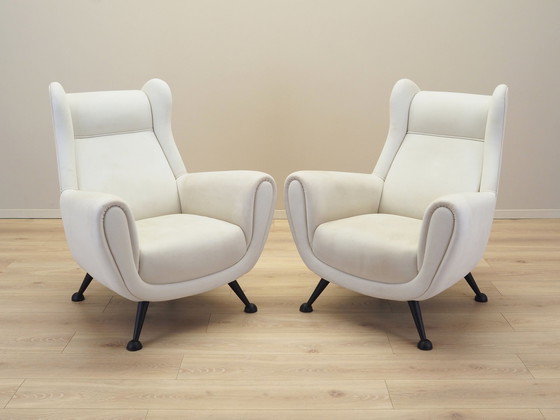 Image 1 of White Armchair, Italian Design, 1980S, Production: Italy