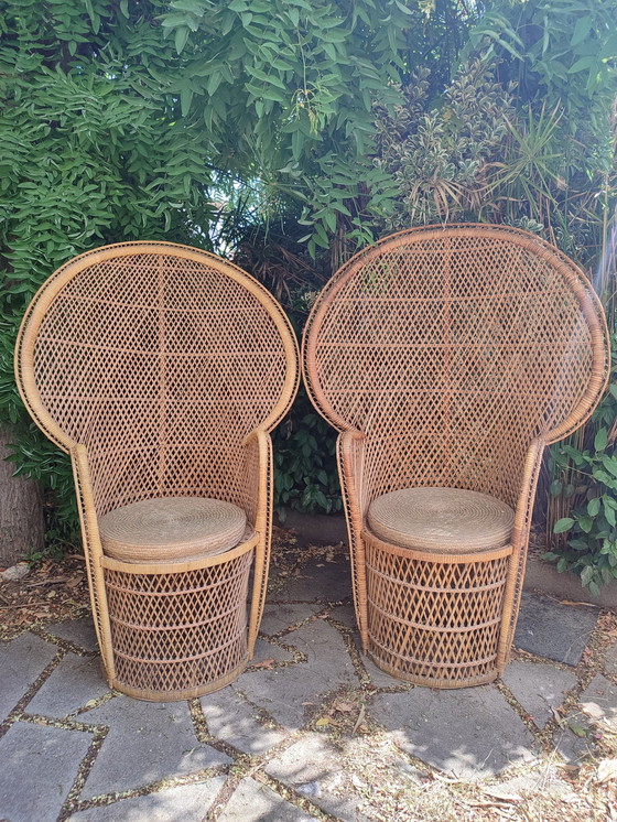 Image 1 of Wicker Living Room Set