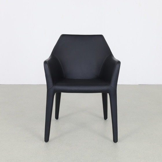 Image 1 of Design Chair Leather "Tip Toe Arm" Bonaldo Italy