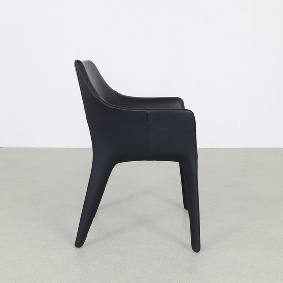 Image 1 of Design Chair Leather "Tip Toe Arm" Bonaldo Italy