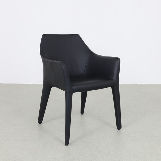 Image 1 of Design Chair Leather "Tip Toe Arm" Bonaldo Italy