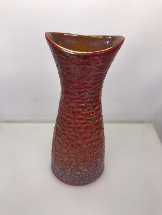 Image 1 of Vase Zsolnay glaçure peau de serpent