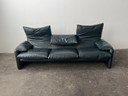 Divano in pelle di design Cassina Maralunga