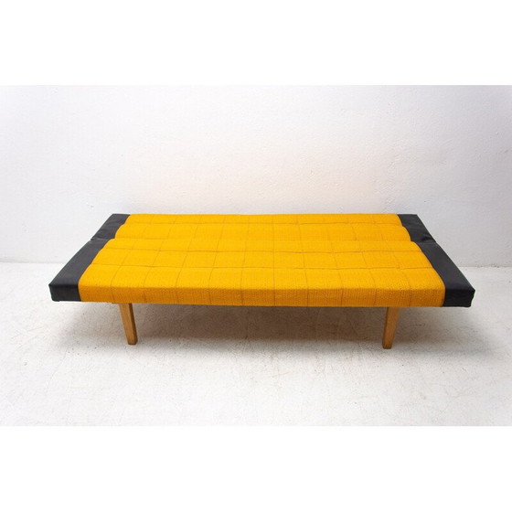 Image 1 of Mid-century folding sofa-bench by Miroslav Navrátil, Czechoslovakia 1970s