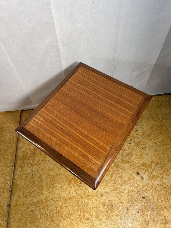 Image 1 of Mid-Century Retro Vintage Teak Nest Of Tables By Gplan 1960