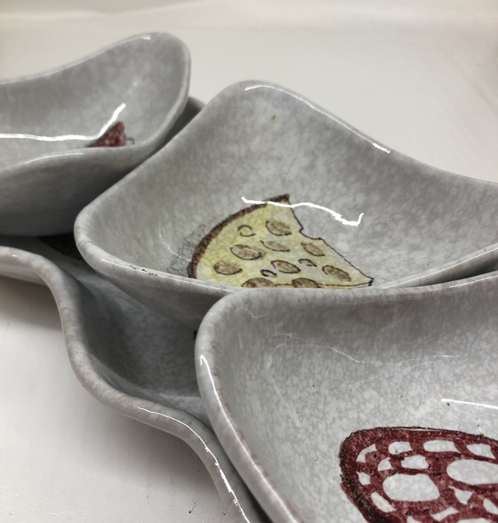 Image 1 of Vintage puzzle plate from Italy by Raymor