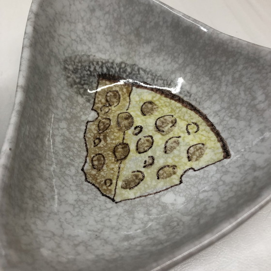 Image 1 of Vintage puzzle plate from Italy by Raymor