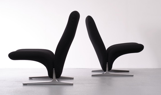 Image 1 of F780 Concorde Lounge Chairs By Pierre Paulin For Artifort