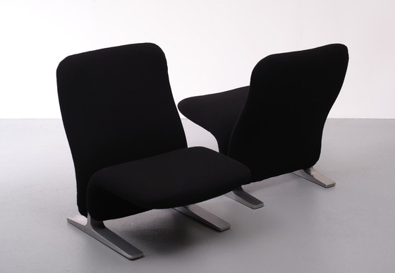 Image 1 of F780 Concorde Lounge Chairs By Pierre Paulin For Artifort