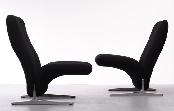 Image 1 of F780 Concorde Lounge Chairs By Pierre Paulin For Artifort