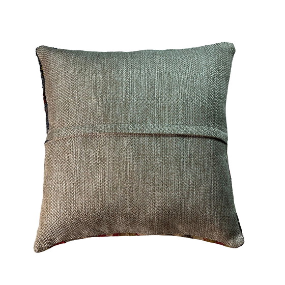 Image 1 of Housse de coussin vintage en patchwork Kilim turc 45 x 45 cm