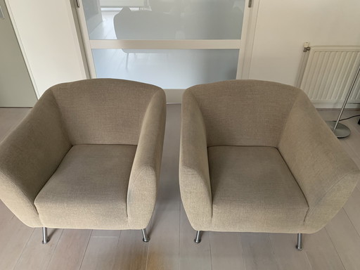 2x Gelderland Armchairs 6250