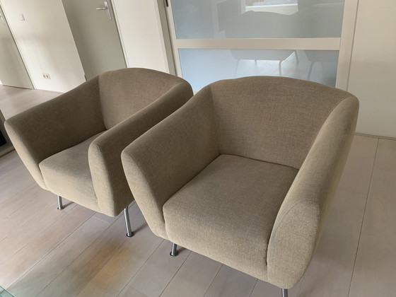 Image 1 of 2x Gelderland Armchairs 6250