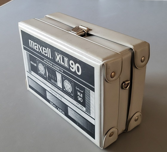 Image 1 of Vintage Dutch Design Casette Storage Box